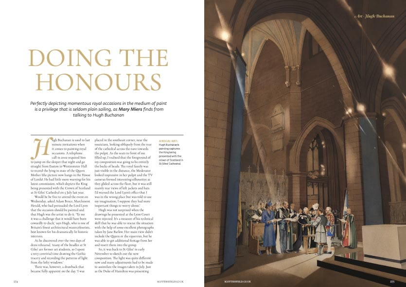 Doing the Honours, Scottish Field